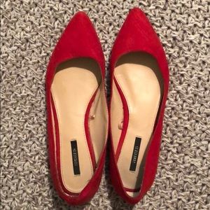 Red flats.